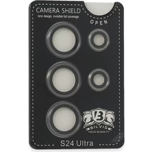 Aesco Mey Ithalat®  Samsung Galaxy S24 Ultra Bilvis Titan Kamera Lens - Titan Gri