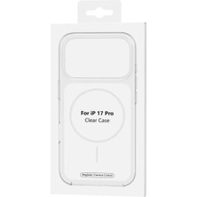 Aesco Mey Ithalat®   iPhone 17 Pro Vizima Magsafe Kapak - Beyaz