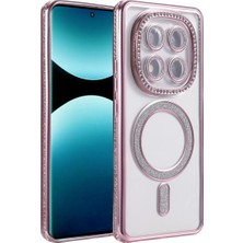 Aesco Mey Ithalat®   Redmi Note 15 4g Joke Simli Magneticsafe Kılıf - Pembe