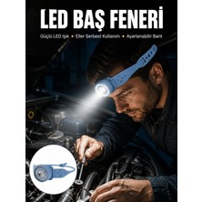 Aksiyon Global Suya Dayanıklı LED Kafa Lambası Outdoor Kullanım Yeni Nesil - Lisinya