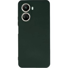 Aesco Mey Ithalat®  Huawei Nova 10 Se Kılıf First Silikon - Koyu Yeşil