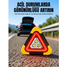 Aksiyon Global 2000MAH Kapasiteli Taşınabilir Üçgen Park Lambası Yeni Nesil - Lisinya