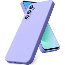 Aesco Mey Ithalat®  Samsung Galaxy S25 Fe Nano Içi Kadife Silikon - Lila