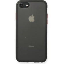 Aesco Mey Ithalat®   iPhone 7 Kılıf Montreal Silikon Kapak - Siyah