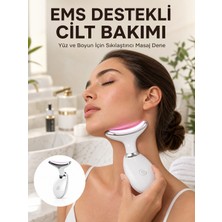 Aksiyon Global Cilt Yenileyici Şarjlı Güzellik Aleti – Pozitif/negatif Iyon, Titreşimli Masaj ve Kırmızı-Mavi-Yeşil Işıkla Yeni Nesil - Lisinya