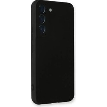 Aesco Mey Ithalat®  Samsung Galaxy S23 Kılıf Nano Içi Kadife Silikon - Siyah