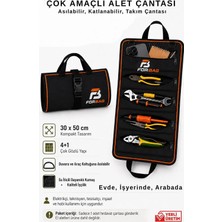 Satış Diyarı Asılabilir Hırdavat Çantası Çok Amaçlı Alet Çantası Bez Alet Çantası Asılabilir Katlanabilir Takım Çantası Rulo Tipi 1 Adet