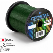 Asyaink 1000 mt Bobin Misina - Crystal - Yeşil - Ekstra Güçlü - 0,40 mm