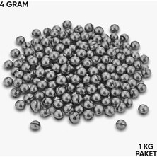 Asyaink Kıstırma Yarma Kurşun - Kesikli Olta Kurşunu - 4 Gram (1 Kg)