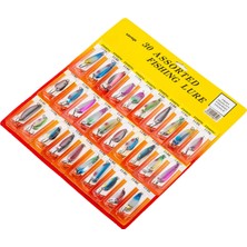 Asyaink 30'lu Olta Kaşığı Seti - Alabalık/turna/levrek - (SNK01-517)