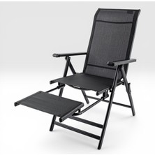 Asyaink Sırt Ayarlı Katlanabilir Kamp Sandalyesi - 8 Kademeli - Bacak Uzatmalı - Recline - 8365 gr