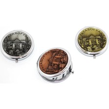 Uravas Store Metal Istanbul Temalı Yöresel Kabartmalı El Aynası 2ALK110