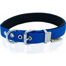 Asyaink Doggie Konfor Dokuma Boyun Tasması Royal Mavi 2.0*35-40 cm (DSBT-2010 M)