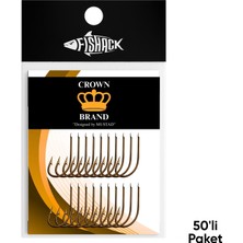 Asyaink Olta Iğnesi - Crown - 17104 - Bronz - No: 1 (50'li Paket)