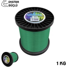 Asyaink Yeşil Bobin Misina 1 kg Ekstra Güçlü - Kalınlık 0,50MM
