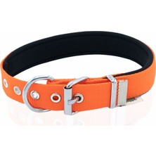 Asyaink Doggie Konfor Dokuma Boyun Tasması Turuncu 2.5*37-45 cm (DSBT-2510 M)