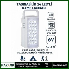 Freedom Storee Usv 6V Akülü 80 Saat Kamp Lambası Işıldak