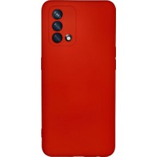 Freedom Storee Oppo A74 4g Kılıf Nano Içi Kadife Silikon - Kırmızı