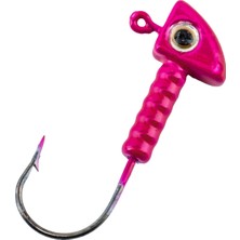 Asyaink Jighead - Zoka - Kurşunlu Olta Iğnesi - (Xh-A 06) - Pembe - 8 gr - 43,58 mm