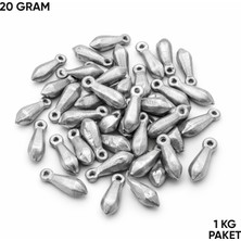 Asyaink Armut Kurşun - Dip Olta Kurşunu - 20 gr (1 Kg)
