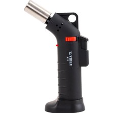 Asyaink Doldurulabilir Pürmüz Çakmak - Torch - Metal Başlıklı - A11 - Siyah - 170 gr