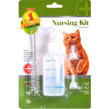 Asyaink Yavru Kedi Köpek Biberon Seti 60 ml (WB-27325)