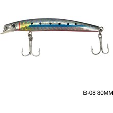 Asyaink Maket Balık - Kurşun Arkası Rapala - 8cm 5gr - Sea Bose B-08