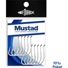 Asyaink Olta Iğnesi - Mustad - 92553 - Nikel - No: 5/0 (10'lu Paket)
