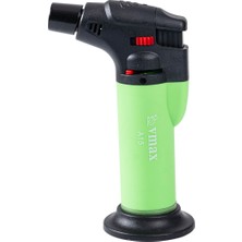 Asyaink Doldurulabilir Pürmüz Çakmak - Torch - Metal Başlıklı - A15 - Yeşil - 74 gr