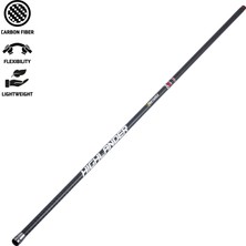 Asyaink Teleskopik Karbon Göl Kamışı - Highlander - 500 cm - 150 gr