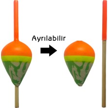 Asyaink Işık Tüplü Kamuflaj Olta Şamandırası 4 gr (5904)