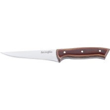 Asyaink Sıyırma Bıçağı - Lazoğlu - El Yapımı - Doğrama - Kesme - Kurban - Verzalit Saplı - 102 gr