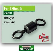 Asyaink Cz 2011 Rolling Swivel #4 (10 Parça) Mat Siyah