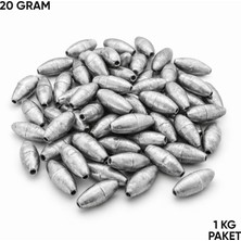 Asyaink Gezer Olta Kurşunu - Zeytin Kurşun - 20 Gram - 1kg