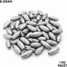 Asyaink Gezer Olta Kurşunu - Zeytin Kurşun - 8 Gram - 1kg