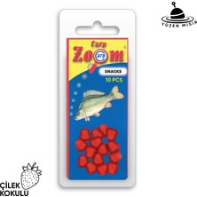 Asyaink Yüzen Silikon Mısır Yem - Yüzen Sazan Mısırı - Mini - 10 Adet - Çilek Kokulu