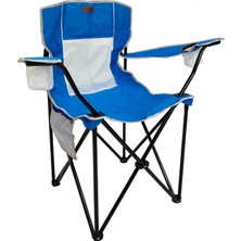 Asyaink Katlanır Kamp Piknik Sandalyesi - Madfox Harbor - Bardaklıklı - Mavi - 547285 - 3,45 kg