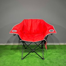 Asyaink Nevgrande Comfort Katlanabilir Kamp Sandalyesi Kırmızı - 4,6 kg