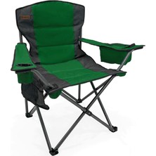 Asyaink Katlanır Kamp Piknik Sandalyesi - Madfox Echo - Bardaklıklı - Yeşil - 547288 - 4,8 kg