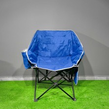 Asyaink Balcony Comfort Katlanabilir Kamp Sandalyesi Mavi - 4,6 kg
