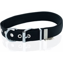 Asyaink Doggie Konfor Dokuma Boyun Tasması Siyah 2.5*37-45 cm (DSBT-2510 M)