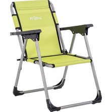 Asyaink Katlanır Çocuk Kamp Sandalyesi - Argeus Rock Junior - Lime Yeşili (J-03) - 2,5 kg