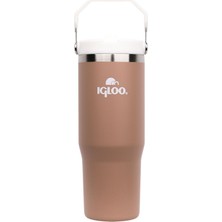 Asyaink Çelik Termos - Igloo - Powder - 900ML - Kahve/beyaz - 205788