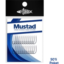 Asyaink Olta Iğnesi - Mustad - 2300 - Lacivert - No: 17 (50'li Paket)