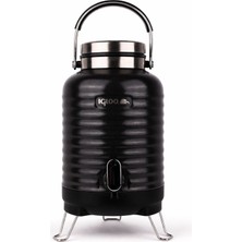 Asyaink Çelik Family Termos - Igloo - Barrel - 5 Lt - Siyah - 205865 - 2600 gr