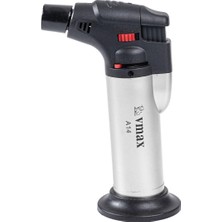 Asyaink Doldurulabilir Pürmüz Çakmak - Torch - Metal Başlıklı - A14 - Gri - 74 gr