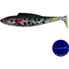 Asyaink Silikon Balık - 4,5g 85MM - Fishack Predatorx - Uv Boyalı - Fleck - 4,5 gr