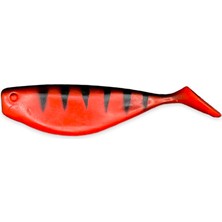 Asyaink Silikon Balık Yem - Savex Bongo - 10CM - Kırmızı Kaplan (17100-P09)