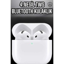 Uravas Store 4.nesil Kaliteli Tws Android ve Ios Uyumlu Mikrofonlu Kulaklık