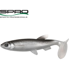 Asyaink Silikon Balık Yem - Spro - 8cm - Gümüş (4658-908)